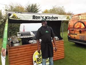 Caribbean food at the Festival of Fire